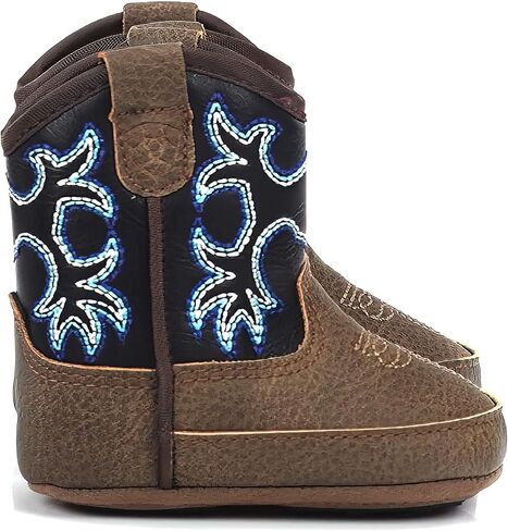 ARIAT Unisex Infant Lil Stompers Baby Boot, Tan/Brown (Savannah), 1 in Saudi Arabia
