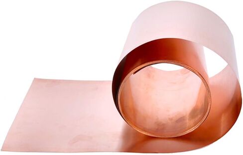 1M 99.9% Pure Purple Copper Metal Copper Foil Sheet, Thickness 0.01-1.0mm, Industrial Hardware Material, Purple Copper Strip(0.01mmx100mmx1000mm) in Saudi Arabia