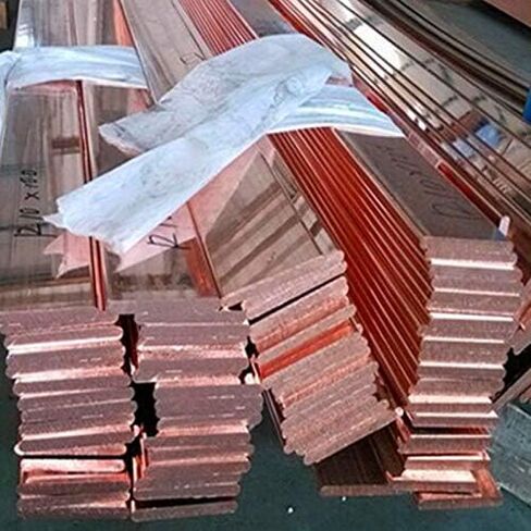 Pure Copper Sheets, 1 Pcs Square Purple Copper Sheet, 2/3/4mm Thickness Metal Sheet, DIY Craft Supplies, Industrial, Craft Materials(3x60x100mm 1pc) in Saudi Arabia