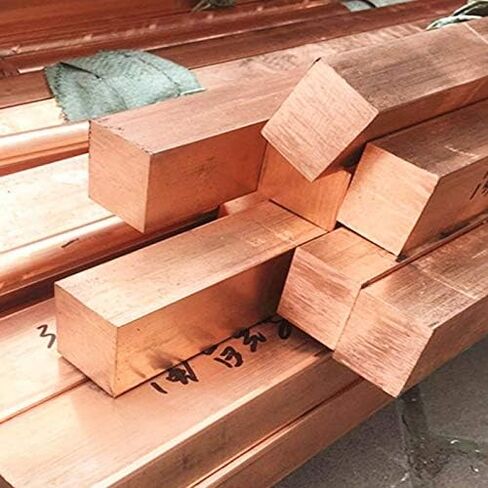 Pure Copper Sheets, 1 Pcs Square Purple Copper Sheet, 2/3/4mm Thickness Metal Sheet, DIY Craft Supplies, Industrial, Craft Materials(3x60x100mm 1pc) in Saudi Arabia