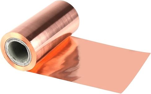 1M/ROLL 0.03-0.5 مم T2 المعدن النحاسي النقي النقي ، ورقة رقائق نحاسية حمراء ، مستلزمات DIY الحرفية ، الأدوات الصناعية (0.08x200x1000mm) in Saudi Arabia