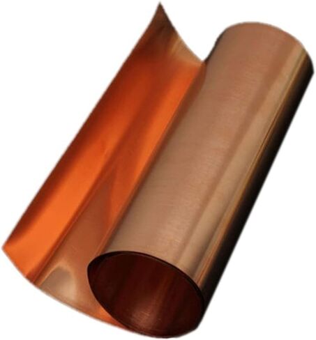 1 رفة 1M صفائح النحاس المعدنية ، 99.5 ٪ شريط النحاس النقي ، يستخدم على نطاق واسع في الحرف اليدوية ، DIY ، الصناعة ، مواد البناء in Kuwait
