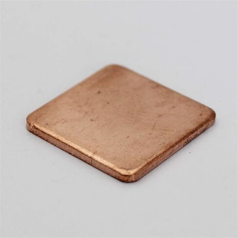 أوراق النحاس النقية ، 10pcs 0.1mm-2.0mm ورقة معدنية نحاسية سميكة ، شريط نحاسي كمبيوتر محمول ، شريط نحاسي ، بالوعة حرارة حشية لتبريد ذاكرة رقاقة الرسومات (1.5x15x15mm 10pcs) in Saudi Arabia