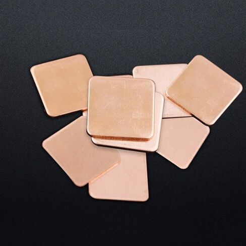 Pure Copper Sheets, 1Pcs 0.3-1.0mm Laptop Copper Sheet,Plate Strip Shim Thermal Pad Heatsink Sheet for Chip Cooling(0.3mm) in Saudi Arabia