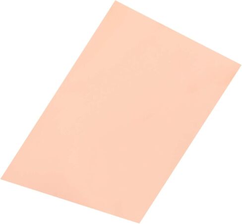 1pcs 100 * 100 مم ورقة معدنية نحاسية ، 99.9 ٪ من ورقة النحاس نقاء عالية ، ورقة رقائق النحاس الأرجواني مع بالوعة حرارة الحشية ، سمك 0.2 ملم in Saudi Arabia
