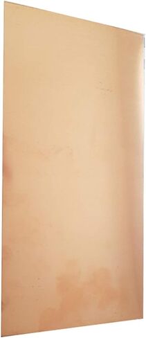 صفائح النحاس النقي ، 1pcs 0.1-0.5mm سماكة 99.9 ٪ صفيحة معدنية أرجوانية نقي ، لوحة نقاء عالية النقاء ، أداة إمدادات DIY الصناعة (0.3x100x200mm) in Saudi Arabia