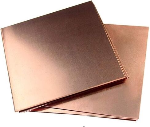 صفائح النحاس النقي ، 1pcs 0.1-0.5mm سماكة 99.9 ٪ صفيحة معدنية أرجوانية نقي ، لوحة نقاء عالية النقاء ، أداة إمدادات DIY الصناعة (0.3x100x200mm) in Saudi Arabia