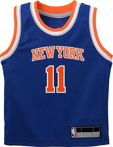Jalen Brunson New York Knicks NBA Kids 4-7 Blue Icon Edition Player Jersey in Saudi Arabia