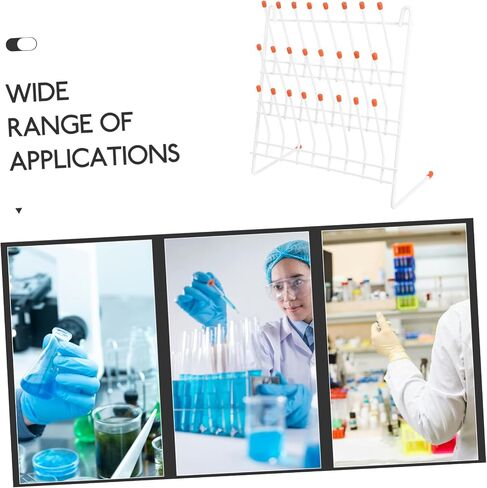 Laboratory Drying Rack for Test Tubes and Beakers Position Draining Stand Sturdy Peg Holder for Scientific Research Industrial Labs Schools and Universities in Saudi Arabia