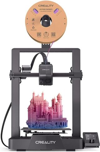Creality Ender 3 V3 SE 3D Printer 250mm/s Max Printing Speed Upgraded Visual UI Auto Filament Loading and Unloading, Sprite Direct Extruder CR Touch Auto Leveling Dual Z-axis 8.66x8.66x9.84 inch in Saudi Arabia