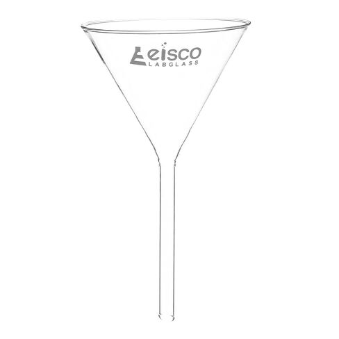 قمع مرشح ثقيل Eisco ، 150 ملم - ساق عادي ، 16 مم - جدران سميكة وموحدة - الزجاج البورسليت in Saudi Arabia