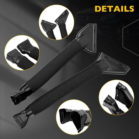 خرطوم قناة مدخلات المنظفات المنظف 1 زوج متوافق مع مرسيدس-بنز C300 2008-2012 ، C350 2008-2011 ، E350 2010-2011 خرطوم منظف الهواء محل 2720903682 2720903582 in Kuwait