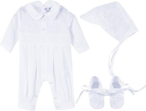 Bow Dream Baby Boy's 3 Pcs Set Christening Baptism Outfits in Saudi Arabia