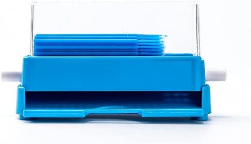 Dental Microbrush Dispenser Blue Color Micro Applicator Dispenser Capacity 400 Microbrushes (600DS) in Saudi Arabia