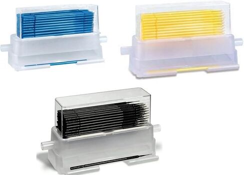 موزع ميكروبروش الأسنان الأبيض مع 200/PCS Micro Applicator Brushe Tips Random Microswabs مع موزع in Saudi Arabia