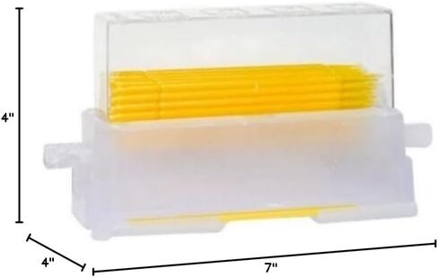 موزع ميكروبروش الأسنان الأبيض مع 200/PCS Micro Applicator Brushe Tips Random Microswabs مع موزع in Saudi Arabia