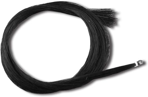 Violin bow horse hair White Horsetail Natural Mongolian Horse Hair Violin parts(250 g) in Saudi Arabia
