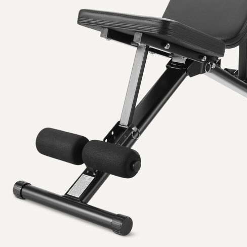 Amazon Basics Adjustable Workout Weight Bench Press, Foldable for Home Gym, Black in Saudi Arabia
