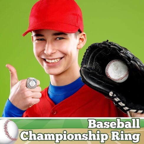Landical 12 Set Championship Ring with Display Case and Stand Holder Championship Ring Box Acrylic Display Case and Holder Champion Trophy Rings for League Winner in Saudi Arabia