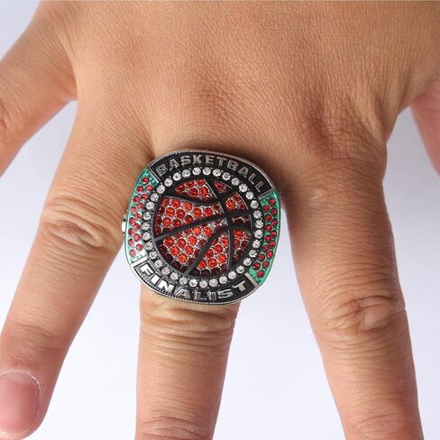 10 styles basketball player awards championship ring finger size 10 champions and finalist ring in Kuwait