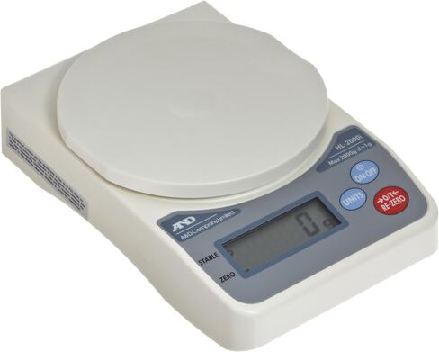 A&D Engineering HL200I HL-I Ninja Series Scale توازن إلكتروني مع شاشة LCD ، مقلاة 130 مم ، سعة 200 جرام ، 0.1 جرام قابلة للقراءة in Kuwait