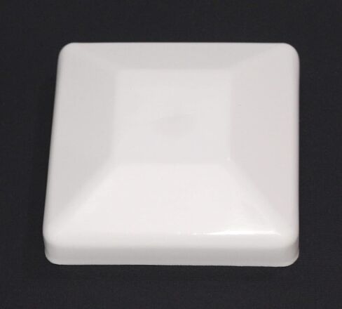 JSP Manufacturing 4X4 White Fence Post Plastic Cap- Pick a Pack (3 5/8 X 3 5/8) Fits 4 x 4 Nominal Fence Posts Made in USA Wholesale/Bulk Pricing (100) in Saudi Arabia