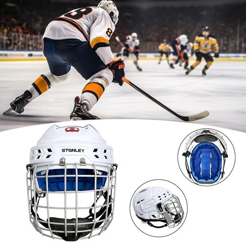 Hockey Helmet Roller Skating Helmet Adults Ice Hockey Player Helmet Ice Skate Helmet Sports Helmet for Competition in Kuwait