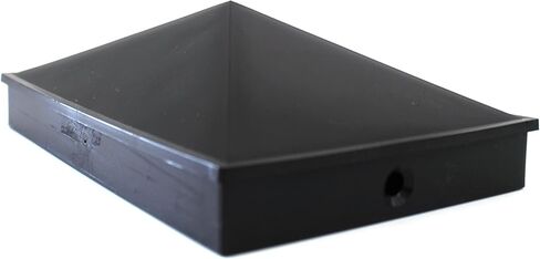 Plastic Pyramid 4x6 Nominal (3-5/8"x5-5/8") Fence Post Caps with Pre-Drilled Holes Black or White Multi- Quantity Packs (50, White) in Saudi Arabia
