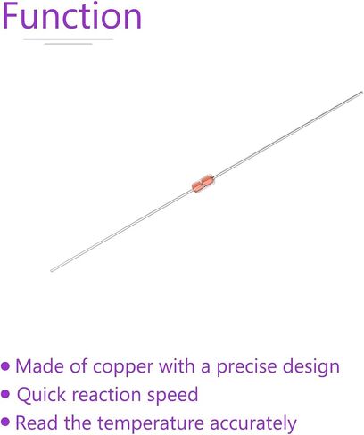 DMiotech 50 Pack MF58 10K Ohm NTC Thermistors Resistors,Temperature Sensors for 3D Printer Heater in Saudi Arabia