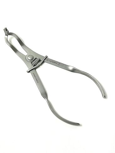 ArTLab-Ainsworth Rubber Dam Punch Pliers for Rubber Dam Sheets 5 Sizes Holes 0.8mm, 1.0mm 1.2mm 1.5mm and 2mm Rotary Punch-Rubber Dam Pliers Ivory Clamp Forceps (Rubber Dam Pliers Ivory) in Kuwait