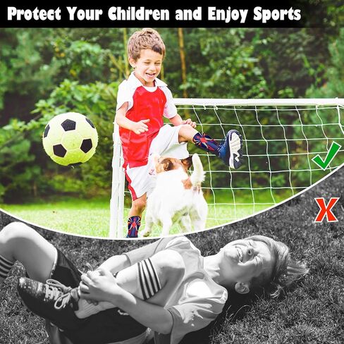 شين حراس كرة القدم أطفال بويز فتيات ، معدات حماية حارس شين لمدة 2-7 سنوات ، وسادات كرة القدم مع الأشرطة القابلة للتعديل in Kuwait