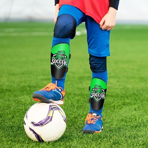 Shin Guards Soccer Kids Boys Girls, Shin Guard Protection Gear for 2-7 Years Old, Football Shin Pads with Adjustable Straps in Saudi Arabia