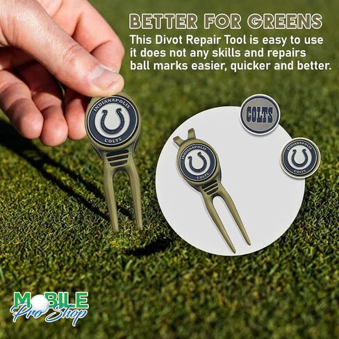 أداة إصلاح Divot مع علامة كرة مغناطيسية قابلة للإزالة على الوجهين - أفضل مثبتات Divot in Kuwait