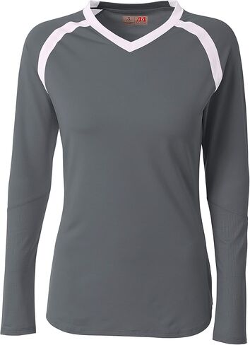 A4 Women's The Ace - Long Sleeve Volleyball Jersey in Saudi Arabia