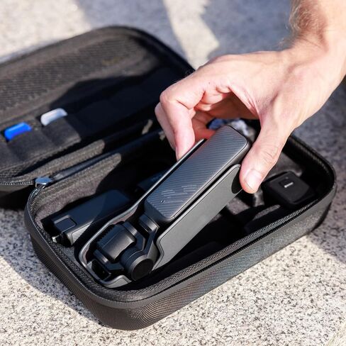 حالة حمل JJC Compact لـ DJI Osmo Pocket 3 ، الحافظة المحمولة EVA Hard Shell Pocket 3 مع حزام الكتف ، حقيبة وقائية مقاومة للماء لإكسسوارات الجيب 3 ، السفر وحمل يوميًا in Saudi Arabia