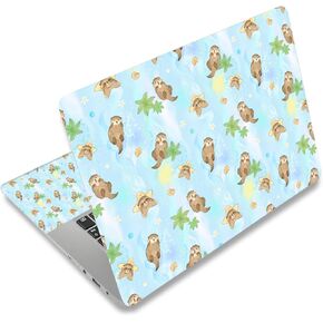 Personalized Laptop Skin Sticker Decal 12.1 13 13.3 14 15 15.4 15.6 Inches Universal Netbook Skin Sticker Reusable Notebook PC Art Decal Protector by AORTDES (Yellow Green) in Saudi Arabia