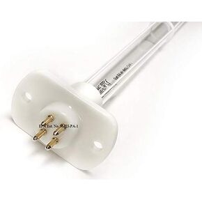 LSE Lighting UCP-16012 UV-C Bulb – 25W 4-Pin 15" Quartz Lamp – Replacement for UC18S15-24B Coil Systems – 254nm High Output UV Light – Premium Grade – Designed in USA in Kuwait