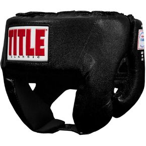 Title Boxing Classic USA Boxing Companity Open Face Cypgear - تمت الموافقة عليه من أجل السجال والمنافسة ؛ يحمي الوجه والذقن in Saudi Arabia
