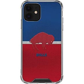 Skinit Clear Phone Case Compatible with iPhone 12 - Officially Licensed NFL Buffalo Bills Vintage Design in Saudi Arabia