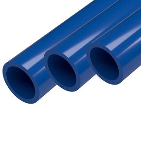 Formufit PVC Pipe ، 1-1/4 "Size ، (1.660" OD ADAL) SCH 40 FURITURY GRAGE ، Black (40 "L x 3-pack) DIY Artructural for Garkhous in Kuwait
