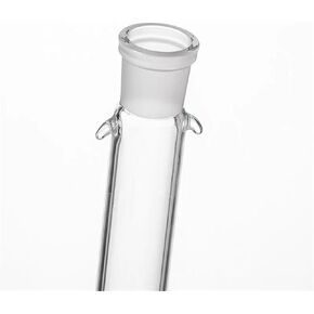 1PCS LAB 24# GLASS SALL CORE CORMEROGRAPHER COMMORT مع PTFE STANDIC و PTFE PISTON 16 22 30 40 * 200 300 400MM (30 × 200 مم- CALIBER24) in Kuwait