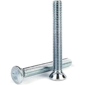 مسطح الرأس مطلي بالزنك الصف 5 محراث الترباس 3/8 "-16 × 3" كتي 25 in Kuwait