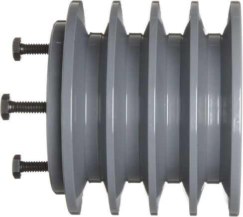 344B Classical V-Belt Sheave, B Belt Section, 4 Grooves, SD Bushing required, Cast Iron, 3.75" OD in Saudi Arabia