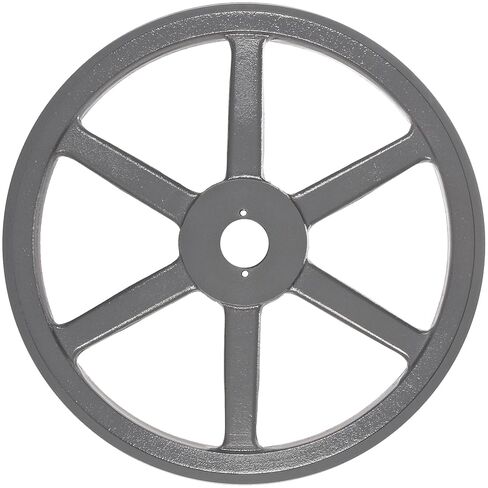 2BK65 FHP QT Bushed V-Belt Sheave, B Belt Section, 2 Grooves, QT Bushing required, Cast Iron, 6.25" OD, 4000 max rpm in Saudi Arabia