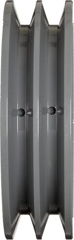 2BK65 FHP QT Bushed V-Belt Sheave, B Belt Section, 2 Grooves, QT Bushing required, Cast Iron, 6.25" OD, 4000 max rpm in Saudi Arabia