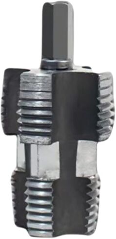 Steel PVC Pipe Tap 1/2" 3/4" Water Pipe Internal Thread Opener Hand Tools for Electric Drill Compatible Pipe Threader in Saudi Arabia
