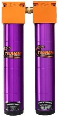 120 CFM, Tsunami 1" NPT Industrial Water Separator Particulate Filter, Removes Water, Moisture, Debris From Compressed Air Lines in Saudi Arabia