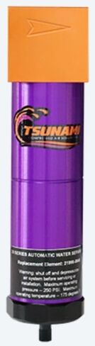 120 CFM, Tsunami 1" NPT Industrial Water Separator Particulate Filter, Removes Water, Moisture, Debris From Compressed Air Lines in Saudi Arabia