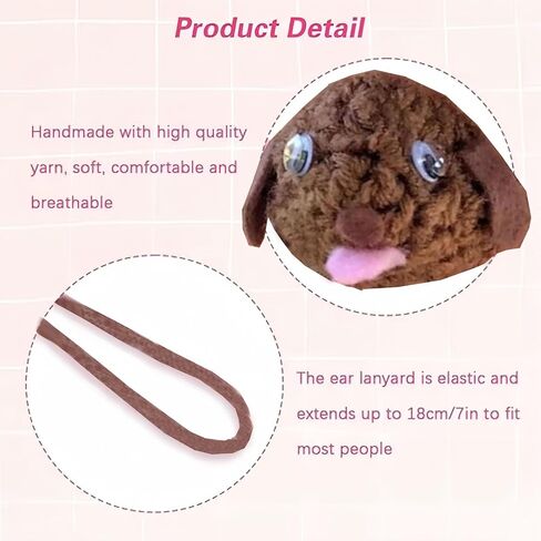 2 Pcs Winter Nose Warmer,Nose Warmer Winter Crochet Cozy Nose Warmer, Soft Nose Warmer for A Cold Nose in Kuwait