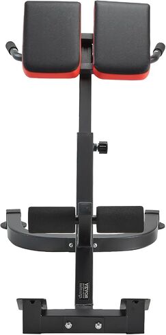 VEVOR Roman Chair Hyperextension Bench, 300 lbs Adjustable Extension Machine, Multi-Function Exercise Equipment for Glute, Hamstring, Lower Back, and Ab Workout, Fitness Weight Bench for Home Gym in Saudi Arabia
